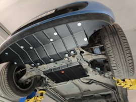 Защита радиатора Renault Twingo 3 сталь 2мм с 2014 года