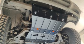 Защита двигателя SsangYong Musso FJ и радиатора сталь 2мм