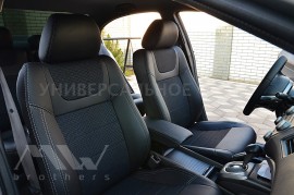 Авточехлы Hyundai Tucson 4 серия Dynamic с кожзамом