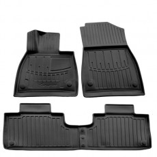 Коврики Mercedes EQS SUV X296 с бортиками