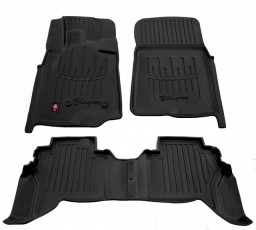 3D коврики Mitsubishi Pajero Wagon 4 с бортиками