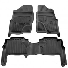 Высокие ковры Nissan Navara 2 D40 с бортиками