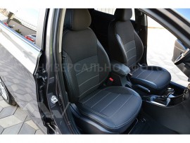 Чохли на сидіння Nissan X-Trail T33 з шкірозамінником Era