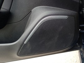 Хром накладки на динаміки Renault Megane 4 комплект 2шт