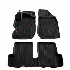 Высокие ковры Renault Logan 2 с бортами