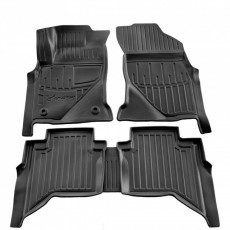 Высокие ковры Toyota Hilux 8 с бортиками