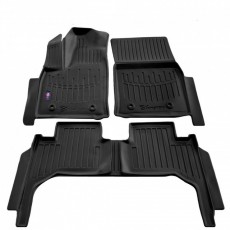 Высокие ковры Toyota Land Cruiser 300 с бортиками