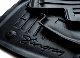 Высокие ковры Volkswagen Tiguan 3 с бортами