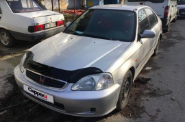 Дефлектр на капот Honda Civic 6 чорний