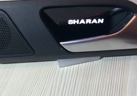 LED подсветка дверных ручек Volkswagen Sharan 2 7N с логотипом