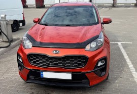 EUROCAP Дефлектор капота Kia Sportage 4 QL черный