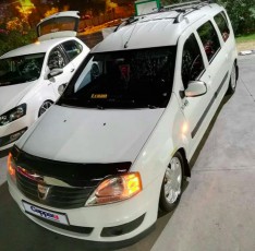Дефлектор капота Renault Logan MCV