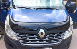 EUROCAP Мухобойка на капот Renault Master 3 рестайлинг с 2015- года