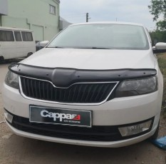 Дефлектор капота Skoda Rapid