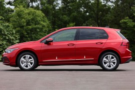 Хром молдинги на двери Volkswagen Golf 8 комплект 4шт