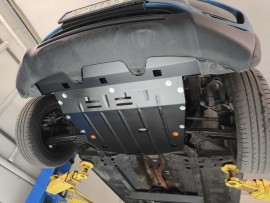 Защита двигателя Renault City K-ZE под радиатор и коробку сталь 2мм