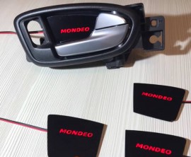 LED подсветка дверных ручек Ford Mondeo 4 с логотипом