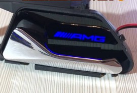 LED подсветка дверных ручек Mercedes W124 с логотипом
