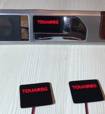 LED подсветка дверных ручек Volkswagen Touareg 1 7L с логотипом