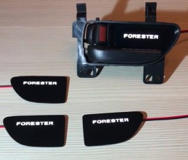 LED підсвічування дверних ручок Subaru Forester 3 SH з логотипом
