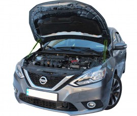 Газовый упор капота Nissan Sentra B18 комплект 2шт