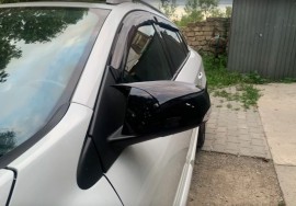 Крышки на зеркала Renault Fluence черные