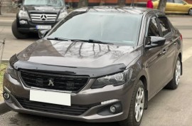 Накладки на зеркала Citroen C-elysee черные