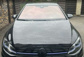 Крышки на зеркала Volkswagen Golf 7 черные