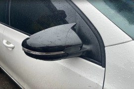Кришки на дзеркала Volkswagen Touran 1 чорні