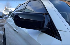 Накладки на дзеркала BMW 5 G30 G31 чорні