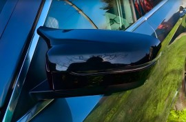 Накладки на зеркала BMW 7 series G11 G12 черные