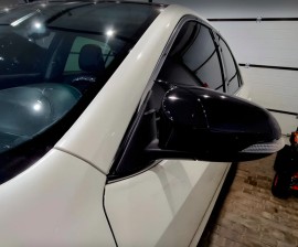 Крышки на зеркала Toyota Camry V50 черные