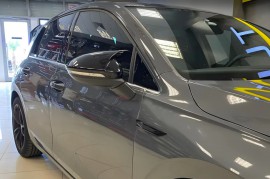 Накладки на зеркала Volkswagen Golf 8 черные