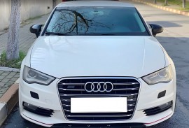 Накладки на зеркала Audi A4 B9 черные