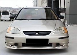 Кришки на дзеркала Honda Civic 7 чорний седан