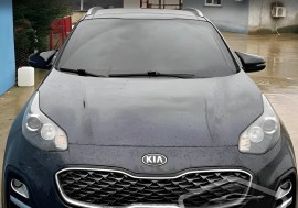 Кришки на дзеркала Kia Sportage 4 QL чорні