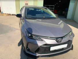 Накладки на зеркала Toyota Corolla 12 E210 черные