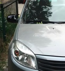 Крышки на зеркала Renault Logan 1 черные