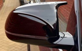 Накладки на зеркала BMW X6 F16 черные