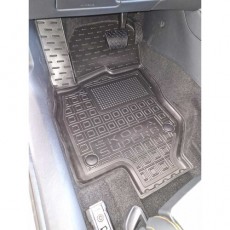Килимки в салон для Skoda Superb 4 B9 комплект 5шт