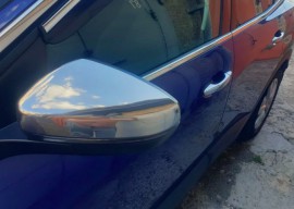 Хром накладки на дзеркала Peugeot 3008 2