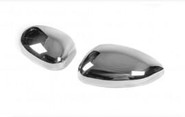 Хром накладки зеркал Fiat 500