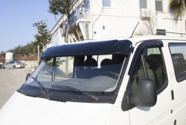 Козирок на лобове скло Ford Transit 4 чорний 94-01
