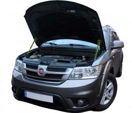 Упоры капота Fiat Freemont 10-16 комплект 2шт газовые