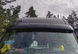 Козирок на лобове скло Iveco Daily 06-14