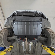 Защита двигателя Фольксваген Поло 4 (защита картера Volkswagen Polo 4)