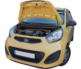 Газовый амортизатор капота Kia Picanto 2 11-16 комплект 2шт