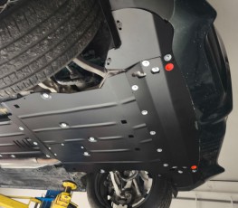 Защита двигателя Alfa Romeo Stelvio сталь 2мм закрывает и радиатор