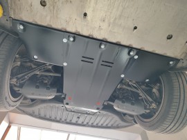 Защита под задний двигатель Audi Q5 E-Tron сталь 2мм