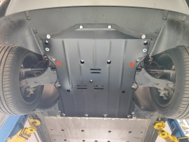 Защита двигателя Audi Q5 E-Tron под передний мотор на авто с 2021 года